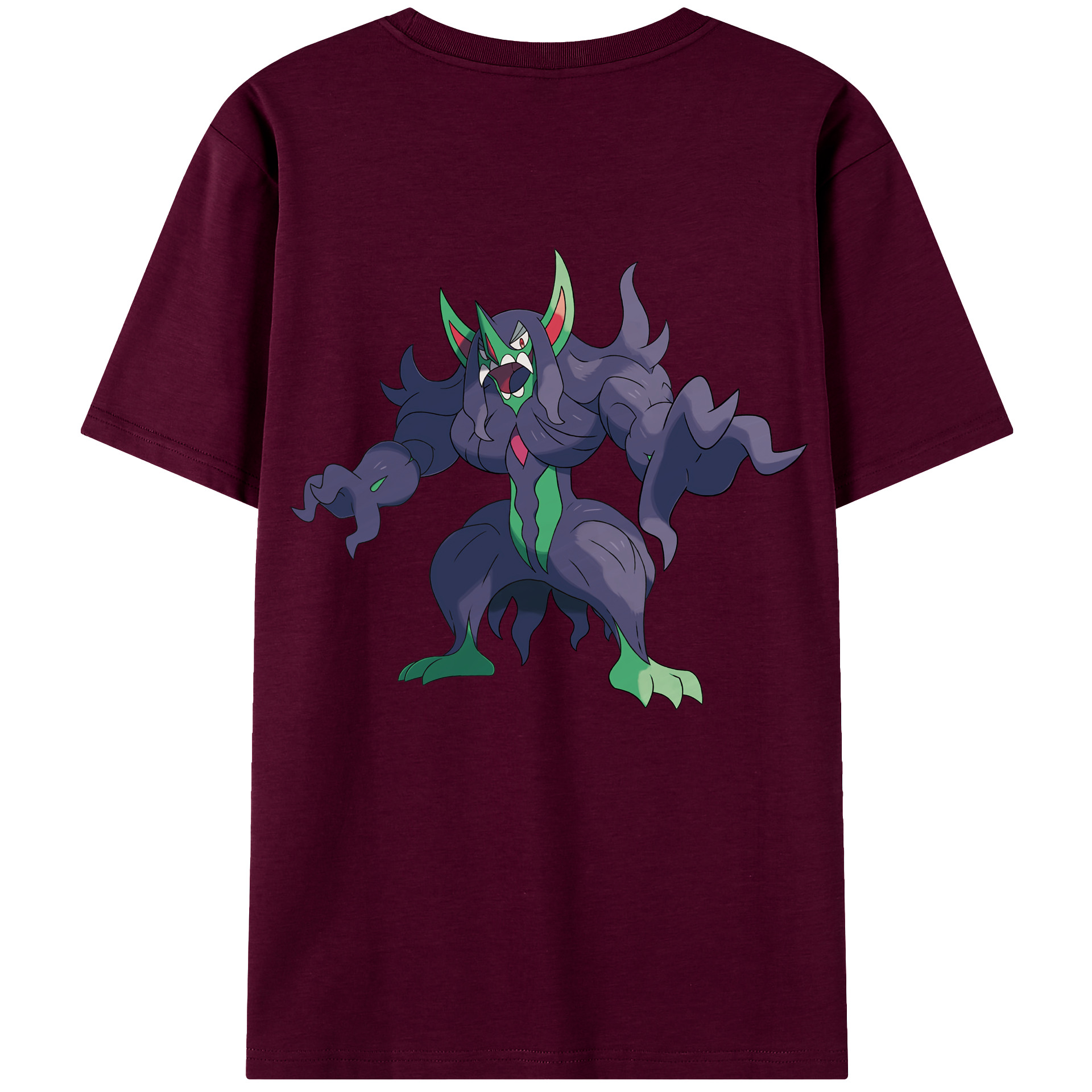 （画像用） ポケットモンスター Pokémon レディース半袖Tシャツ(バックプリント)
